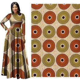 new Ankara African Polyester Wax Prints Fabric Binta Real Wax High Quality 6 yards/lot African Fabric for Party Dress suit