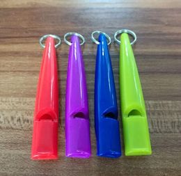 New Dog Whistle Stop Barking Silent Pet Training Plastic Whistles Dog Animal Obedience Sound Free Shipping
