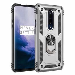 For Oneplus 7 Pro Case Noble Sticker Stand Rugged Combo Hybrid Armor Bracket Impact Holster Cover For Oneplus 7 Pro / 1plus 7 Pro