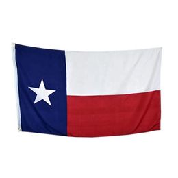 3x5ft 150x90cm Custom Texas Flag ,White Red Blue Star Flag, Decoration Polyester Fabric Hanging Advertising Usage