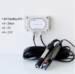 DPT-300 PH electrode PH sensor Dissolved oxygen electrode RS485 4-20mA Dissolved oxygen probe PH probe Dual channel transmitter