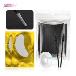 Eyelash Extension Micro Brushes Supply Lashes Tape Disposable Grafting Supply Individual Lash Extension Supply Tool Kit