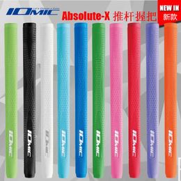 mens IOMIC Absolute-x Golf putter grips High quality rubber Golf clubs grips 10 Colours in choice 5pcs/lot putter grips Free shipping