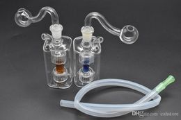wholesale Mini glass bongs hookah Blunt Bubbler Smoking Bubble Small Water Pipes Small Pipes Hand Pipe oil rig hookah