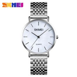 Women Watches Simple Style Elegant Quartz Watch 3Bar Waterproof Shell Dial Stainless Steel Strap relogio feminino 1567