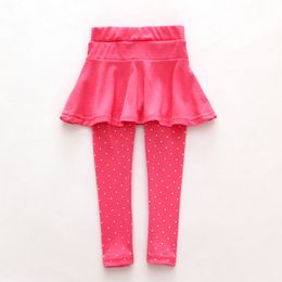 Toddler girl wool culotte render pants kids child black pink legging trousers pant skirt baby clothes