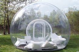 Toy tent Outdoor Portable Inflatable bubble tent Beach Camping Bubble house Folding for 2-3 Person