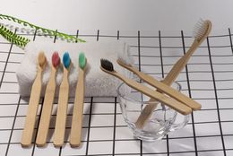 Environmental Bamboo Toothbrush Cheap Soft Brush Head Eco Friendly Brush Handle Adults Bamboo Brush Teeth Care