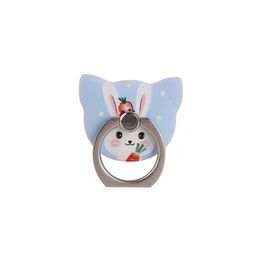 Cute Cartoon Rabbit 360 Degree Finger Ring Mobile Phone Smartphone Stand Holder Smart Phone