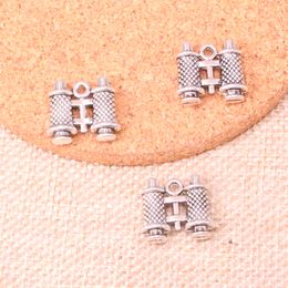 33pcs Charms double sided telescope 14*15*3mm Antique Making pendant fit,Vintage Tibetan Silver,DIY Handmade Jewelry