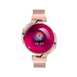 Fashion Women Smart Watch Waterproof Heart Rate Blood Pressure Monitor Smartwatch Gift For Ladies Watch Bracelet