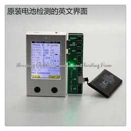 Freeshipping Fast Apple iPhone BatteryTester for iPhone 4 4s 5 5s 5c 6 6P 6s 6sP 7 7p a key clear cycle