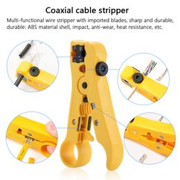 Freeshipping Network Repair Plier Tool Kit with Utp Cable Tester Spring Clamp Crimping Tool Crimping Pliers for Rj45 Rj11 Rj12