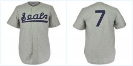 San Francisco Seals 1957 Road Jersey Any Player or Number Sewn All Ed High Quality Free Shipping Baseball Jerseys