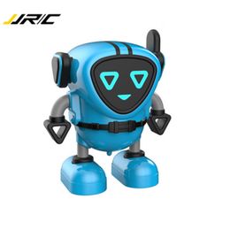 JJRC R7 Cute Transformable Robot& Whipping Top, Wind-up Toys, Walk and Combat Model, Party Christmas Kid Birthday Gift