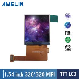 1.54 "TFT LCD 320*320 resolution MIPI interface can touch the digital watch screen