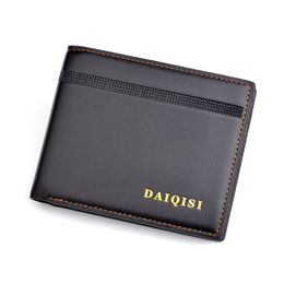 new wallet mens short leather wallet multicard youth zipper thin section business casual soft leather card holder