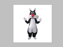 2019 HOT NEW Sylvester cat mascot costume Anime mascotte adulte Halloween Christmas Birthday Party