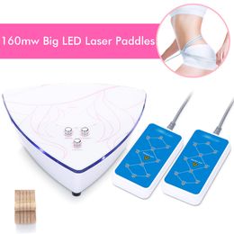 Laser energy 160mw Weight Fat Loss Machine 2 Big Body Slimming Skin Care LED pads Beauty Equipment