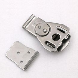 stainless steel hasp Butterfly lock tool box buckle air box hasp woodenbox clasp fastener DIY bag case handmade hardware part