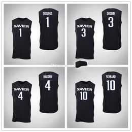 Xavier Musketeers 1 Paul Scruggs Basketball Jersey 3 Quentin Goodin 4 Elias Harden 10 Leighton Schrand 12 Nick Vanderpohl 13 Naji Marshall