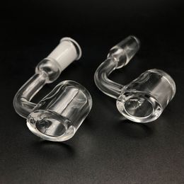 Free DHL!!! 4mm 20mmOD Wall Domeless Quartz Banger 10mm 14mm 18mm Male Female 45&90 Quartz Banger Nails For Water Glass Bong Dab Rigs
