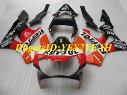 Custom Injection Mould Fairing kit for Honda CBR900RR 929 00 01 CBR 900RR CBR900 2000 2001 ABS Red black Fairings set+Gifts HZ16