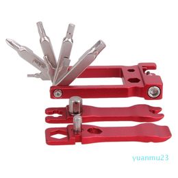 Wholesale-Foldable 19 in 1 Bicycle Practical Tools Hex Key Screwdriver Wrench MTB Mountain Cycling Bike Repair Tools Multi Kit New