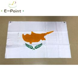 No.5 96cm*64cm size European Flag of Cyprus Top Rings Polyester flag Banner decoration flying home & garden flag Festive gifts
