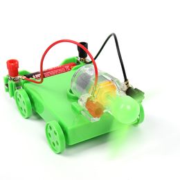 fun wind car wind-powered toy car diy puzzle science and education toy young children technology small production