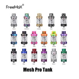 display Glass Freemax mesh Pro Tank argento – in fibra di carbonio 