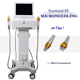 2023 Clinic Use Microneedle Machine Fractional Rf Wrinkle Removal Skin Care Invasive Needling Treatment Remove Scar Stretch Mark Equipment