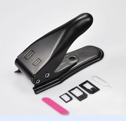 2 in 1 Nano Micro Sim Card Cutter for iPhone 7 6 Plus 5 4s For Samsung S7 S6 for Cell Phon