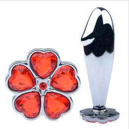 Plum blossom Butt plug Insert Stopper Anal Sex Toys for Beginners Adult Sexy Products