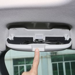 Car Styling Car Glasses Box Storage Holder Sunglasses Case For Audi A1 A3 A4 A5 A6 Q5 Q7 Q3 S3 S5 S6 Accessories