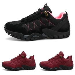 Red Wine New Black Arrival Plus Veet Type6 Lace Young Gril Women Lady Breathable Running Shoes Low Cut Designer Trainers Sports Sneaker510