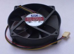 AVC 9025 DA09025R12E 12V 0.22A 9CM Circular Fan Hydraulic 4-wire Temperature Control Silence