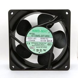 New Original NMB 4715MS-20T-B50 120*38MM AC200V 13/15W axial cooling fan