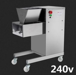 Wholesale - Free shipping 750w 240v QV multifunctional commercial fully automatic meat cutter meat slicer meat cutting machine