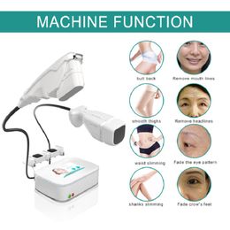 Portable 2 in 1 Hifu Liposonix Facelift Machine High Intensity Focused Ultrasound body HIFU Cartridges 1.5mm 3mm 4.5mm Each 10000 shots