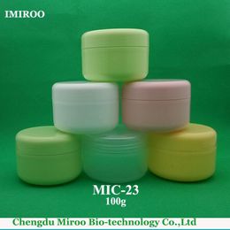 Free Shipping 40PCS 100g Empty Cosmetic Cream Container, Plastic Cream Box, Plastic Can