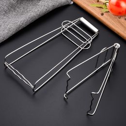 Kitchen non-magnetic stainless steel anti bowl dish clip casserole scalding portable dish factory sale Tools