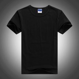 -China Venta al por mayor de la fábrica de la fábrica 2022 de verano 100% algodón camisetas en blanco Hombres llanos urbanos Tee Shirts para imprimir