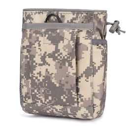 Airsoft Chaleco tactico militar con gota de volcado de herramientas tácticas MAG Bolsa Bolsa
