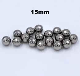 15mm 304 Stainless Steel Balls G100 For Bearings, Pumps, Valves, Sprayers, For Foodstuff, Aerospace and Military Industry