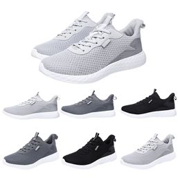Wholesale women mens running shoes black white grey Light weight Runners Sports Shoes trainers sneakers Homemade brand Made in China