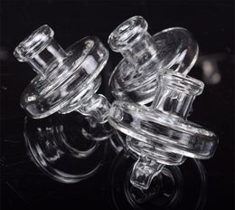 Newest Glass UFO Crank Carb Cap round ball dome for XL thick Quartz thermal banger Nails glass water pipes dab rigs