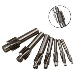 Freeshipping 7Pcs M3-M12 Counterbore Milling Cutter High Speed Steel Pilot Slotting Tool End Mill Slot Drill Bit Set