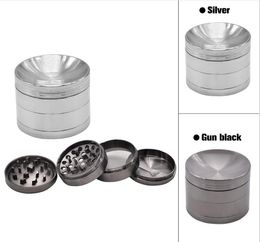 The factory directly sells 55mm 4-layer metal smoke grinder, zinc alloy smoke crusher, high-quality in stock