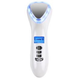 Facial Beauty Massager Hot and Cold Hammer Photon Cryotherapy Facial Vibration Iontophoresis Beauty Instrument Shrink Pore